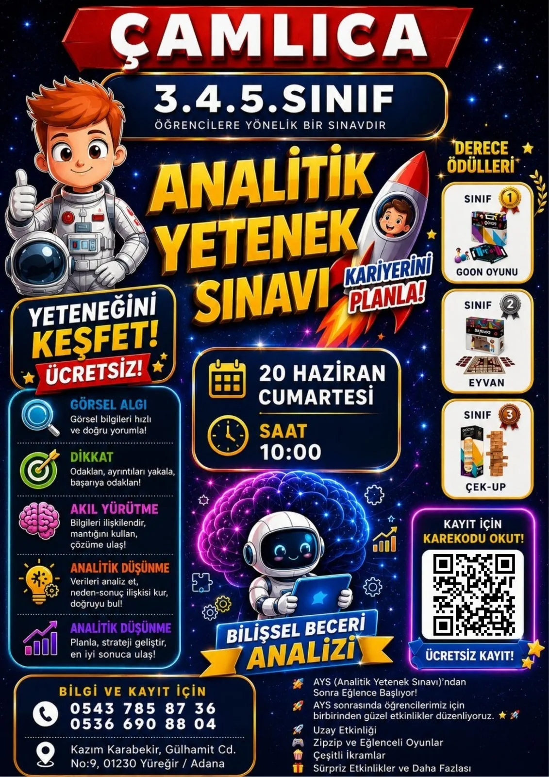 AYS Sınav Afişi
